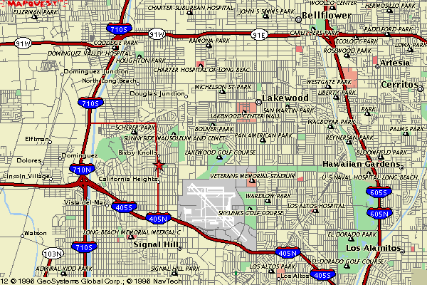 Maps & Directions to Bixby Knolls Christian Church, Disciples of Christ